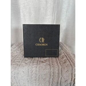 CHAOREN‎ Men's Automatic Buckle Belt Black Leather Modern Style